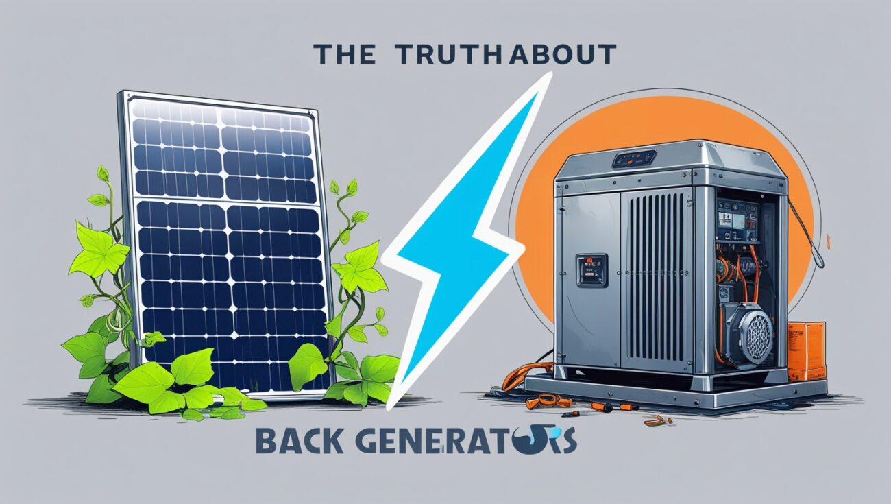 The Truth About Solar vs. Mechanical Backup Generators