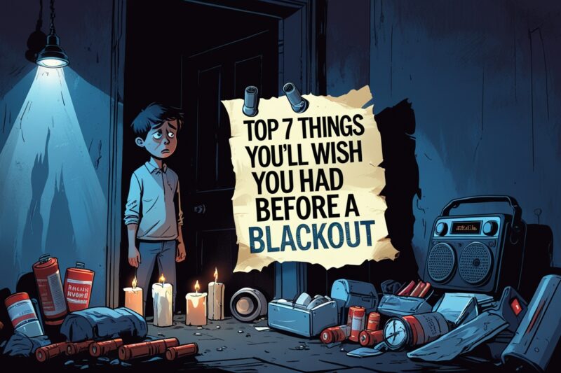 Top 7 Things You’ll Wish You Had Before a Blackout