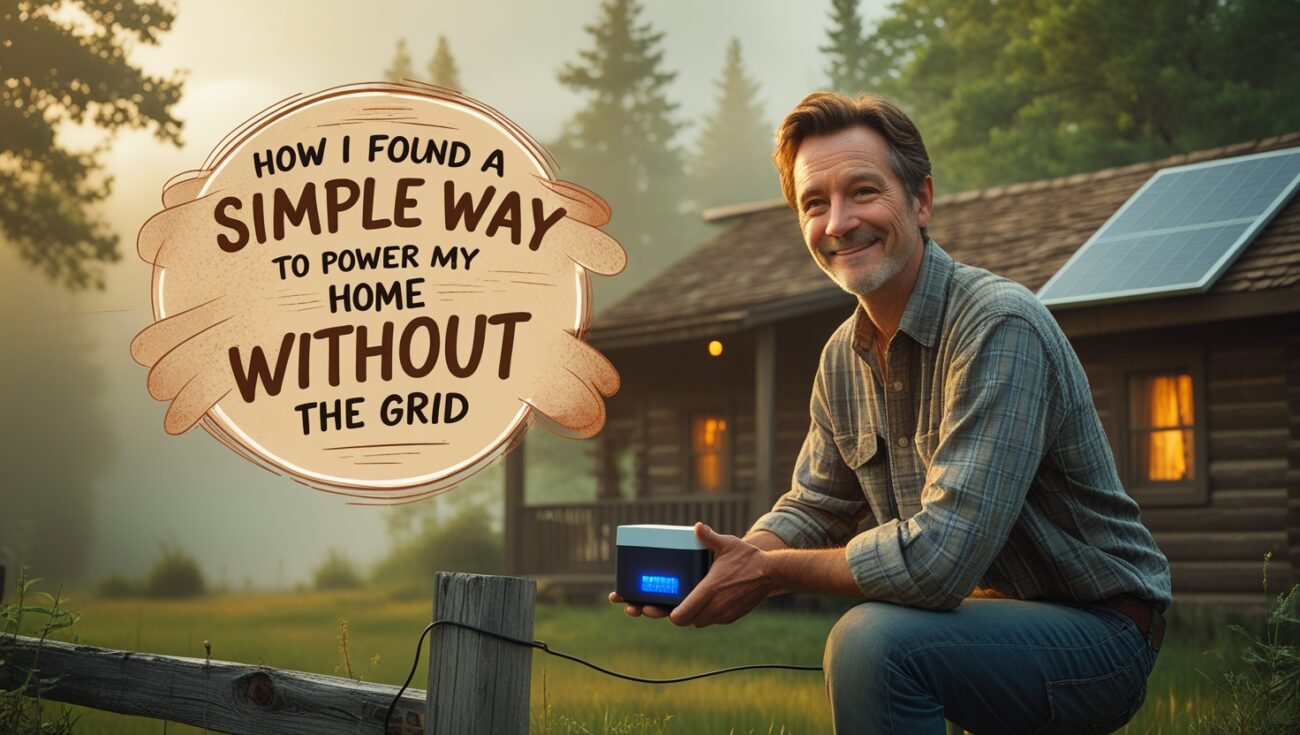 How I Found a Simple Way to Power My Home Without the Grid