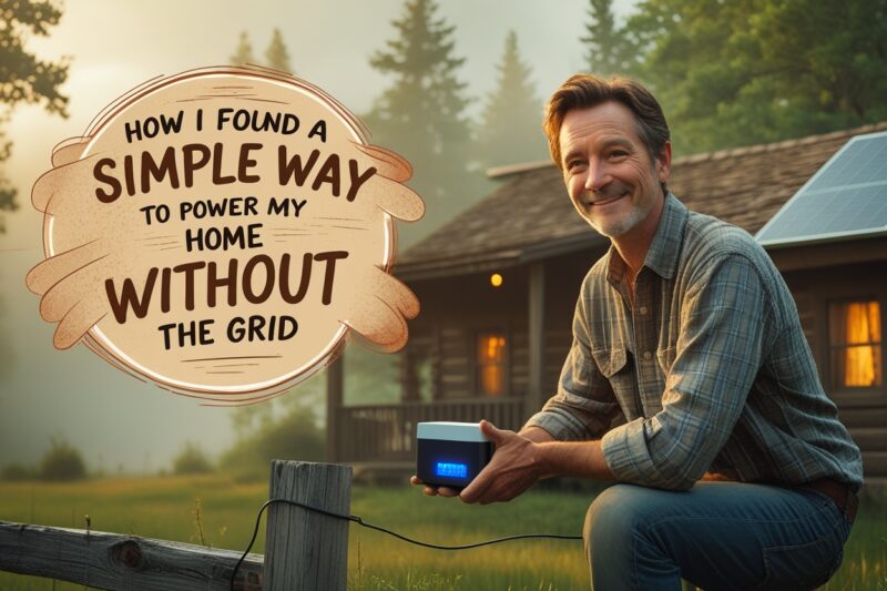How I Found a Simple Way to Power My Home Without the Grid