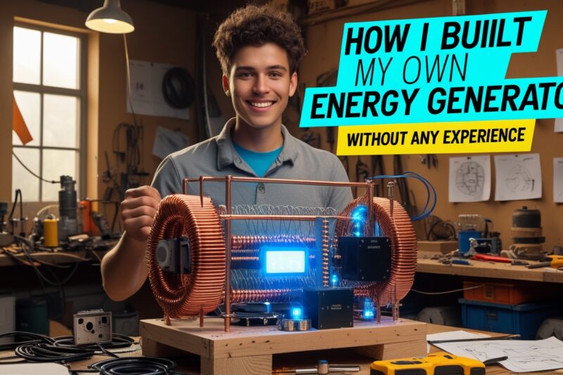 How I Built My Own Energy Generator Without Any Experience