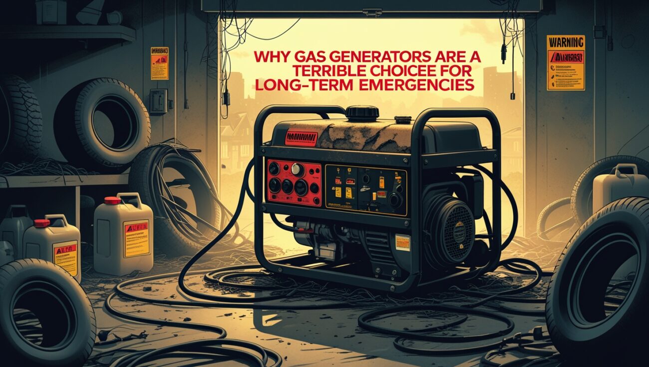 Why Gas Generators Are a Terrible Choice for Long-Term Emergencies