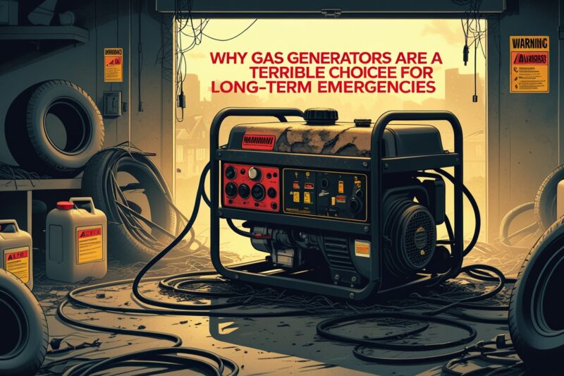 Why Gas Generators Are a Terrible Choice for Long-Term Emergencies