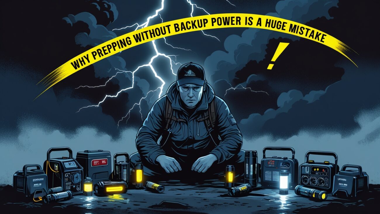 Why Prepping Without Backup Power Is a Huge Mistake