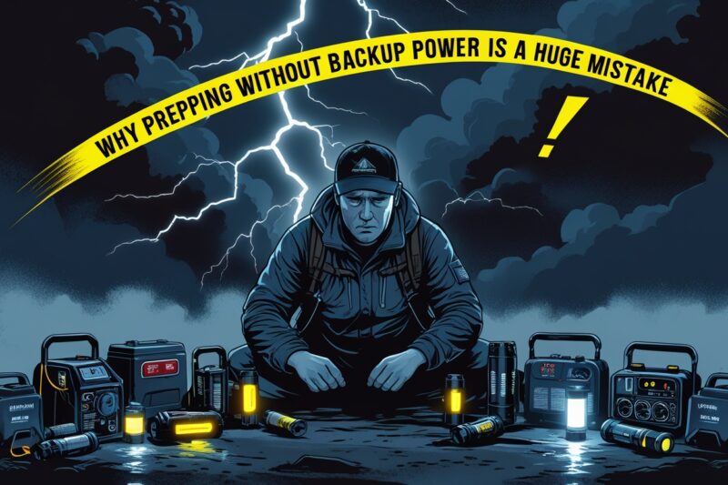Why Prepping Without Backup Power Is a Huge Mistake