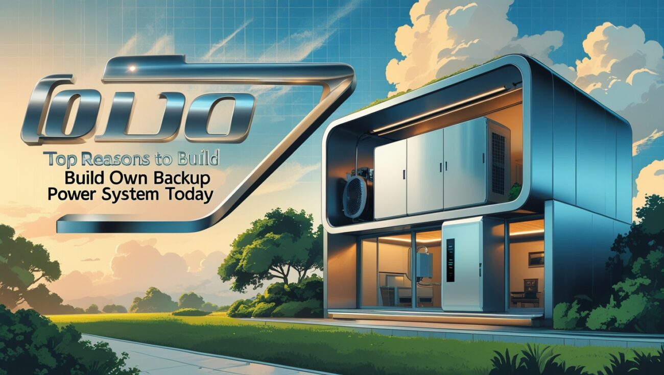 Top Reasons to Build Your Own Backup Power System Today