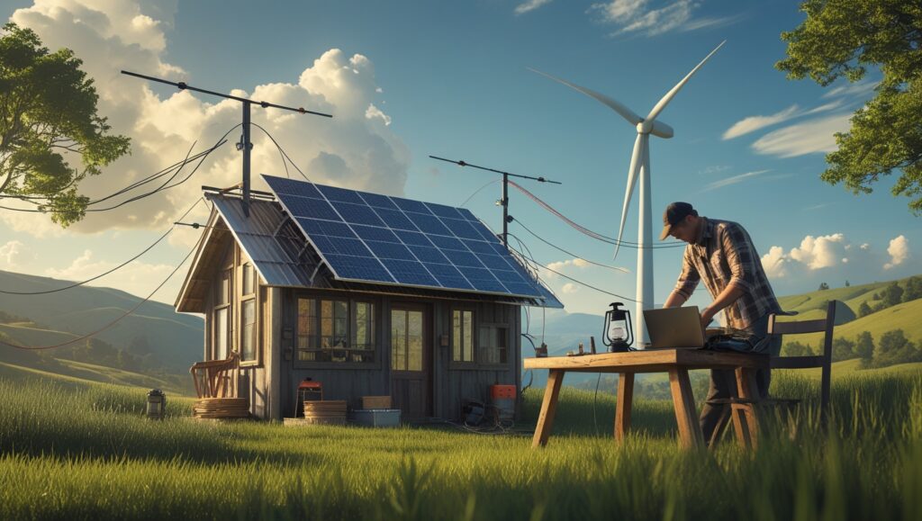 Low-Cost Energy Solution for Grid-Down Situations