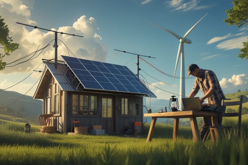 Low-Cost Energy Solution for Grid-Down Situations