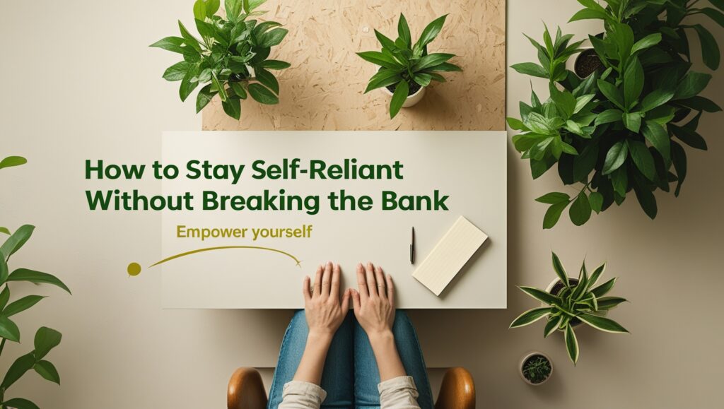 How to Stay Self-Reliant Without Breaking the Bank