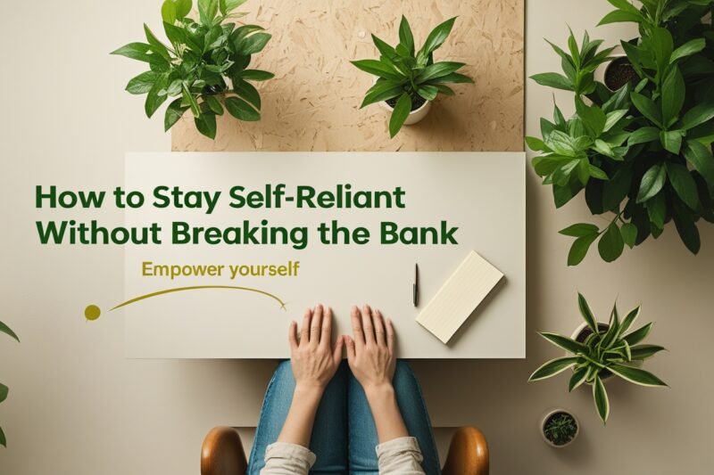 How to Stay Self-Reliant Without Breaking the Bank