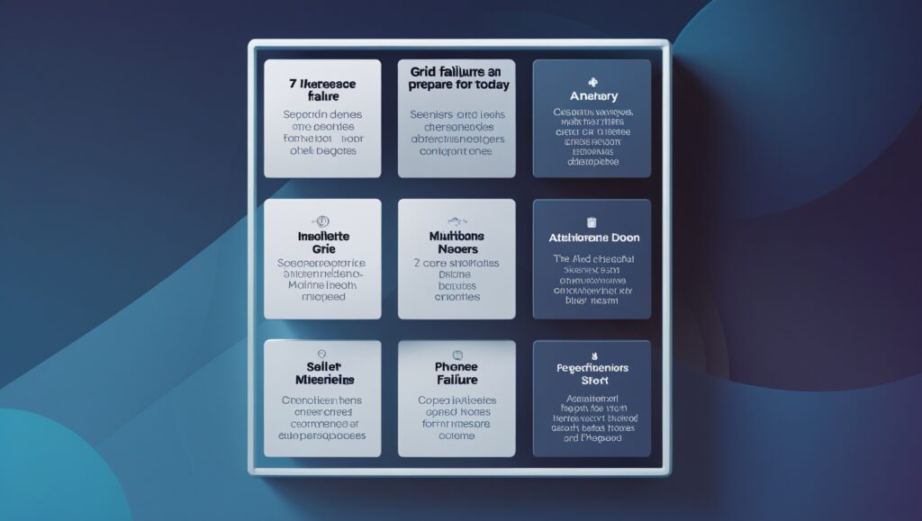 7 Grid Failure Scenarios You Can Prepare for Today