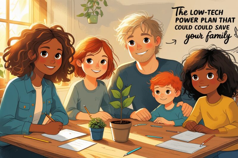 The Low-Tech Power Plan That Could Save Your Family