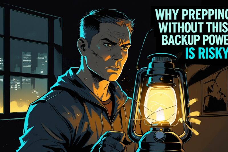 Why Prepping Without This Backup Power Plan Is Risky