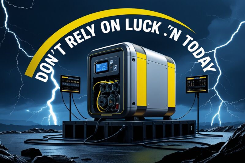 Don’t Rely on Luck — Build Your Emergency Power System Today